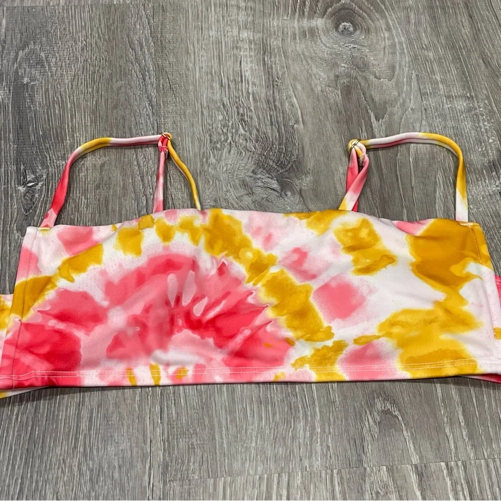Aeropostale Tie dye Bikini Top Size large D21